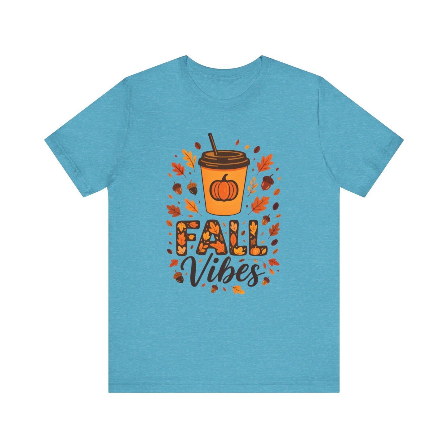 Autumn Coffee Lover Tee - Fall Vibes Unisex Shirt, Perfect for Cozy Days, Pumpkin Spice, Thanksgiving Gift, Seasonal Fashion, Casual Wear