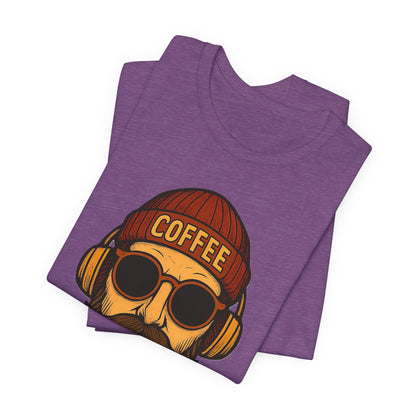 Coffee Lover's Unisex Tee - Perfect for Baristas, Father's Day, Casual Wear, Gifts, Coffee Shop Vibe, Hipster Style