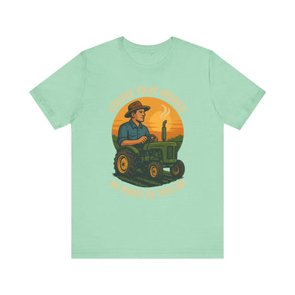 Coffee-Themed Unisex Tee, Vintage Farm Shirt, Coffee Lover Gift, Gifts for Him, Men's Graphic Tee, Cool Casual Wear