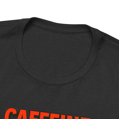 Caffeine Crusader Tee, Unisex T-Shirt, Coffee Lover Gift, Funny Graphic Tee, Morning Motivation Shirt, Birthday Gift Idea