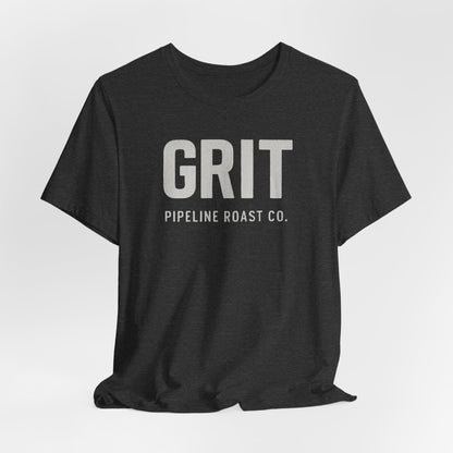 Bold Grit Tee for Coffee Lovers, Casual Unisex Shirt, Perfect Gift for Baristas, Coffee Enthusiasts, Motivational Apparel