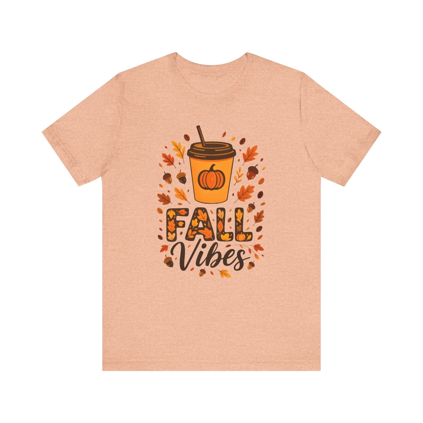 Autumn Coffee Lover Tee - Fall Vibes Unisex Shirt, Perfect for Cozy Days, Pumpkin Spice, Thanksgiving Gift, Seasonal Fashion, Casual Wear