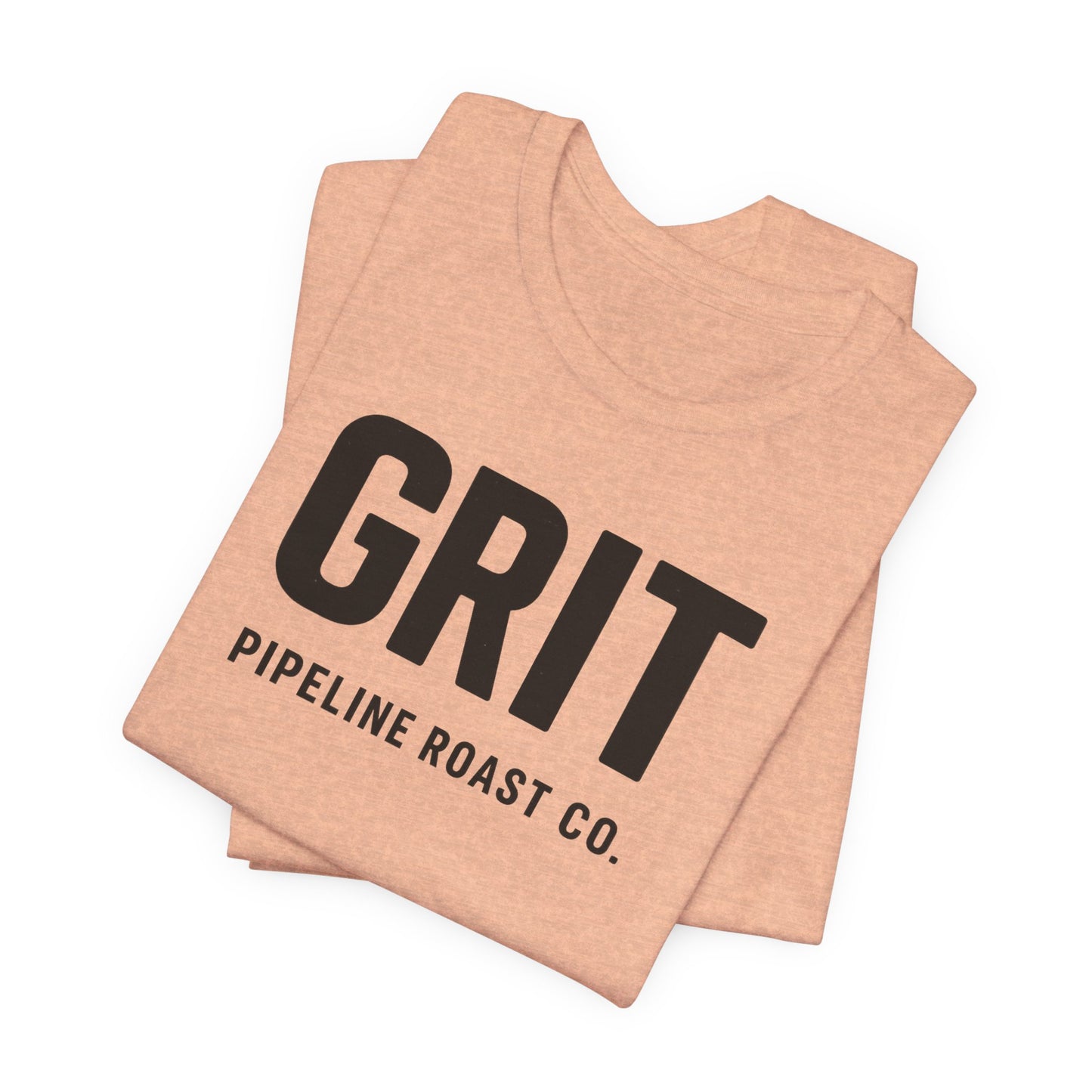 Bold Grit Tee for Coffee Lovers, Casual Unisex Shirt, Perfect Gift for Baristas, Coffee Enthusiasts, Motivational Apparel