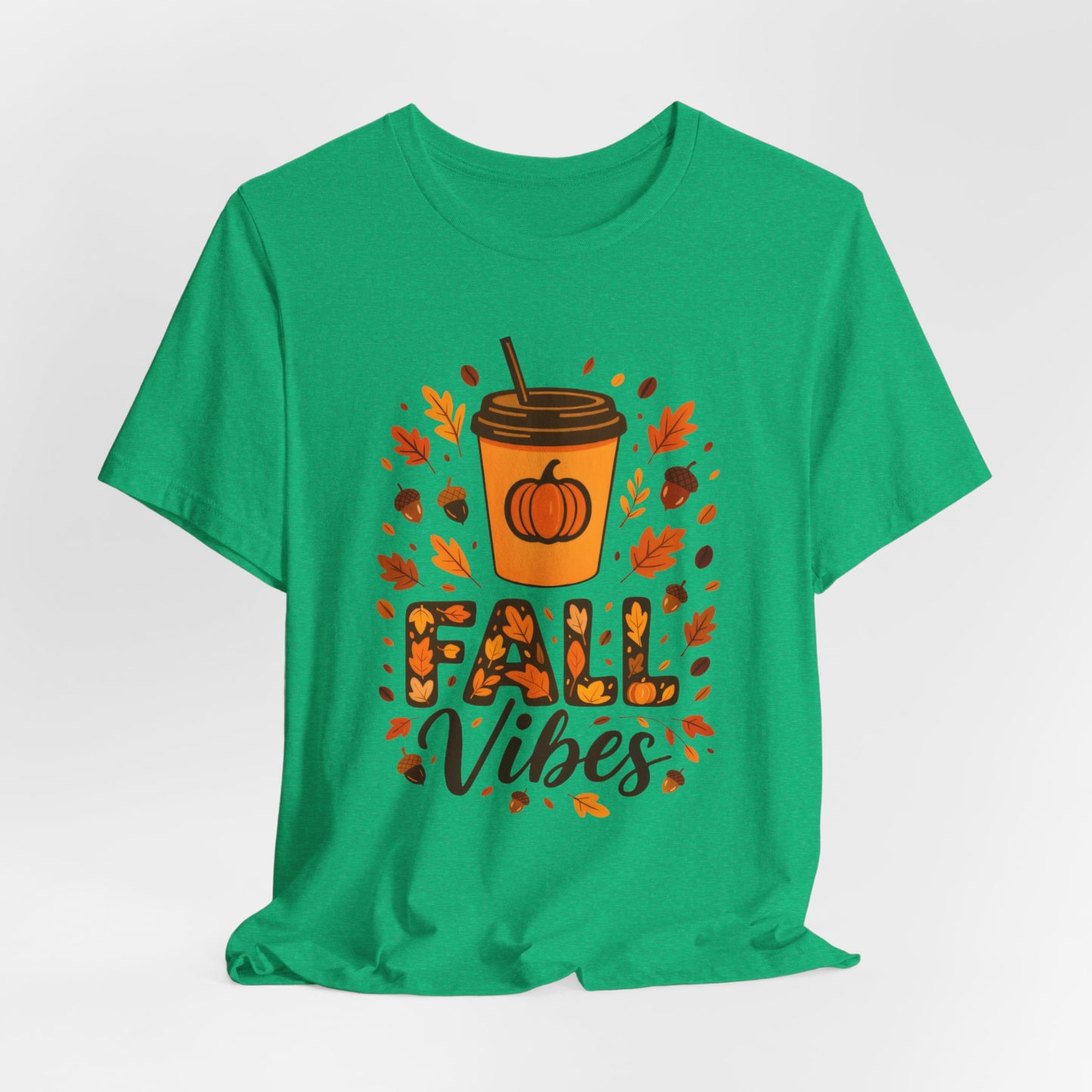Autumn Coffee Lover Tee - Fall Vibes Unisex Shirt, Perfect for Cozy Days, Pumpkin Spice, Thanksgiving Gift, Seasonal Fashion, Casual Wear