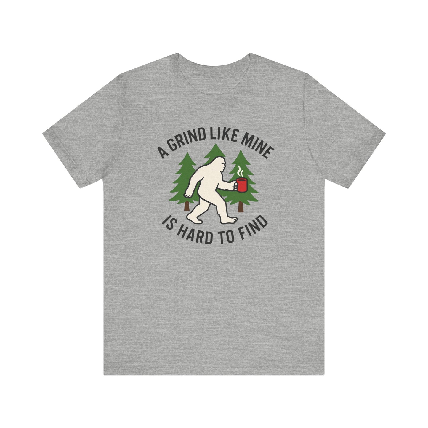 Yeti Grind Tee - Adventure Spirit Shirt, Outdoor Lover Tee, Gift for Nature Enthusiasts, Cool Casual T-Shirt, Perfect for Hiking