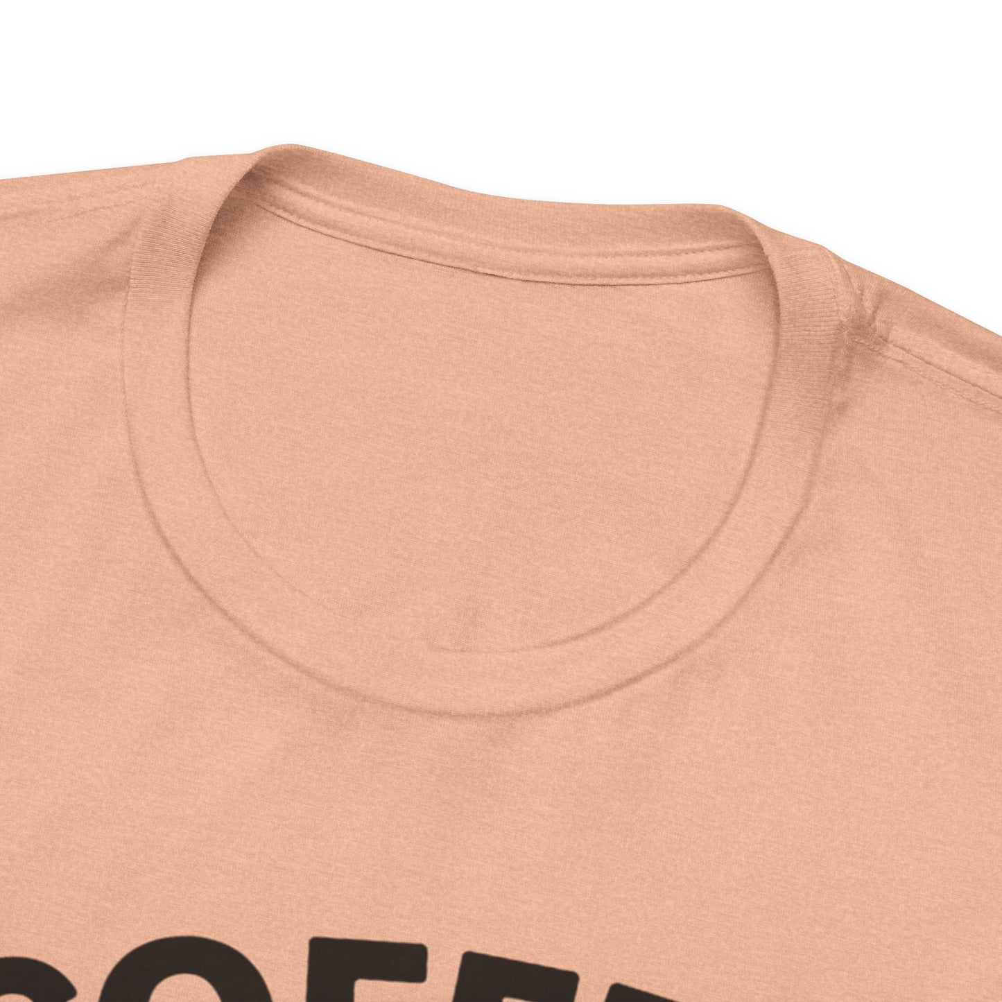 Coffee Lover’s Unisex Tee | Cute Cow Design | Perfect for Casual Gatherings, Birthdays, Coffee Lovers, Gifts