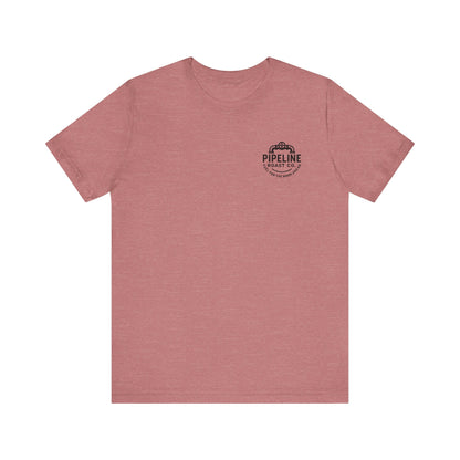 Pipeline Roast Co. Branded Classic Unisex Jersey Short Sleeve Tee - Soft, Breathable Cotton | Bella+Canvas
