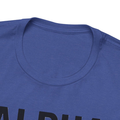 Alpha Fuel Unisex Tee, Coffee Lover T-Shirt, Gift for Baristas, Dog and Cat Owners Gift, Casual Everyday Wear