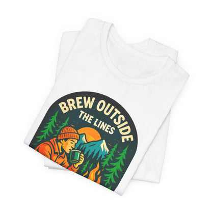 Outdoor Adventure Tee with Retro Campfire Design, Unisex Casual Shirt, Perfect for Camping, Hiking, Gifts for Nature Lovers, Outdoor [...]