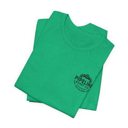 Pipeline Roast Co. Branded Classic Unisex Jersey Short Sleeve Tee - Soft, Breathable Cotton | Bella+Canvas
