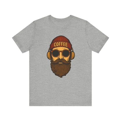 Coffee Lover's Unisex Tee - Perfect for Baristas, Father's Day, Casual Wear, Gifts, Coffee Shop Vibe, Hipster Style