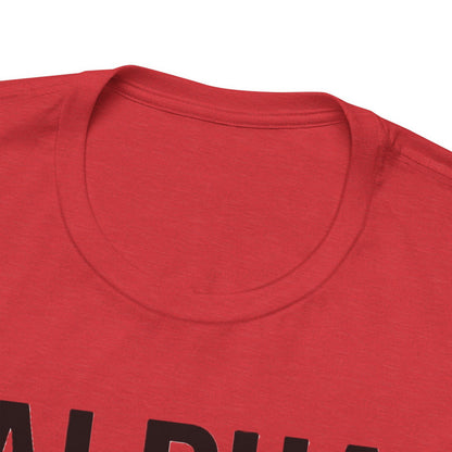 Alpha Fuel Unisex Tee, Coffee Lover T-Shirt, Gift for Baristas, Dog and Cat Owners Gift, Casual Everyday Wear