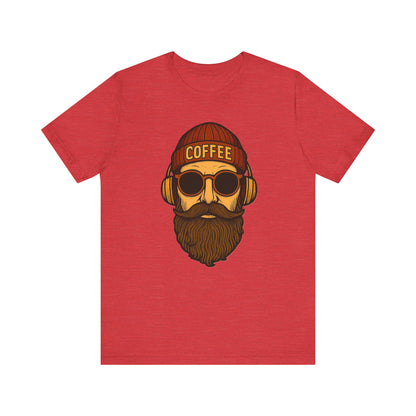 Coffee Lover's Unisex Tee - Perfect for Baristas, Father's Day, Casual Wear, Gifts, Coffee Shop Vibe, Hipster Style