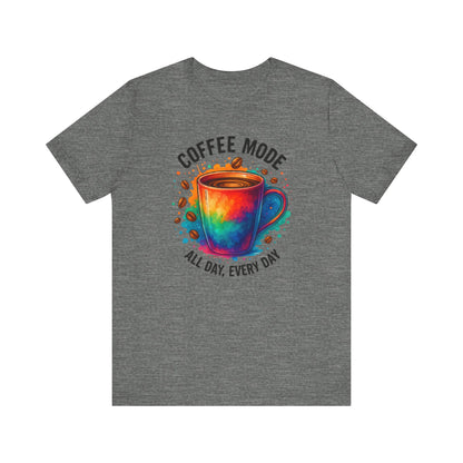 Coffee Lover's Unisex Tee | Fun Graphic Shirt for Coffee Enthusiasts, Gift for Coffee Lovers, Casual Wear, Everyday Comfort