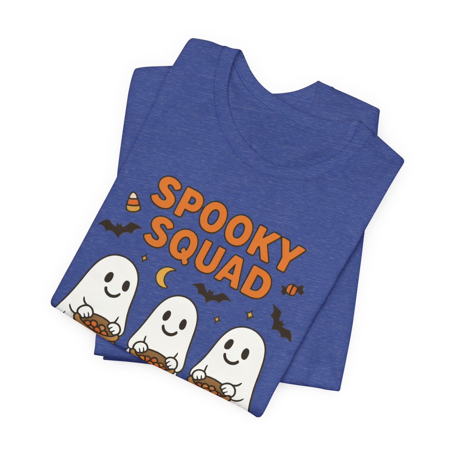 Spooky Squad Coffee Ghosts Tee – Halloween Shirt for Coffee Lovers