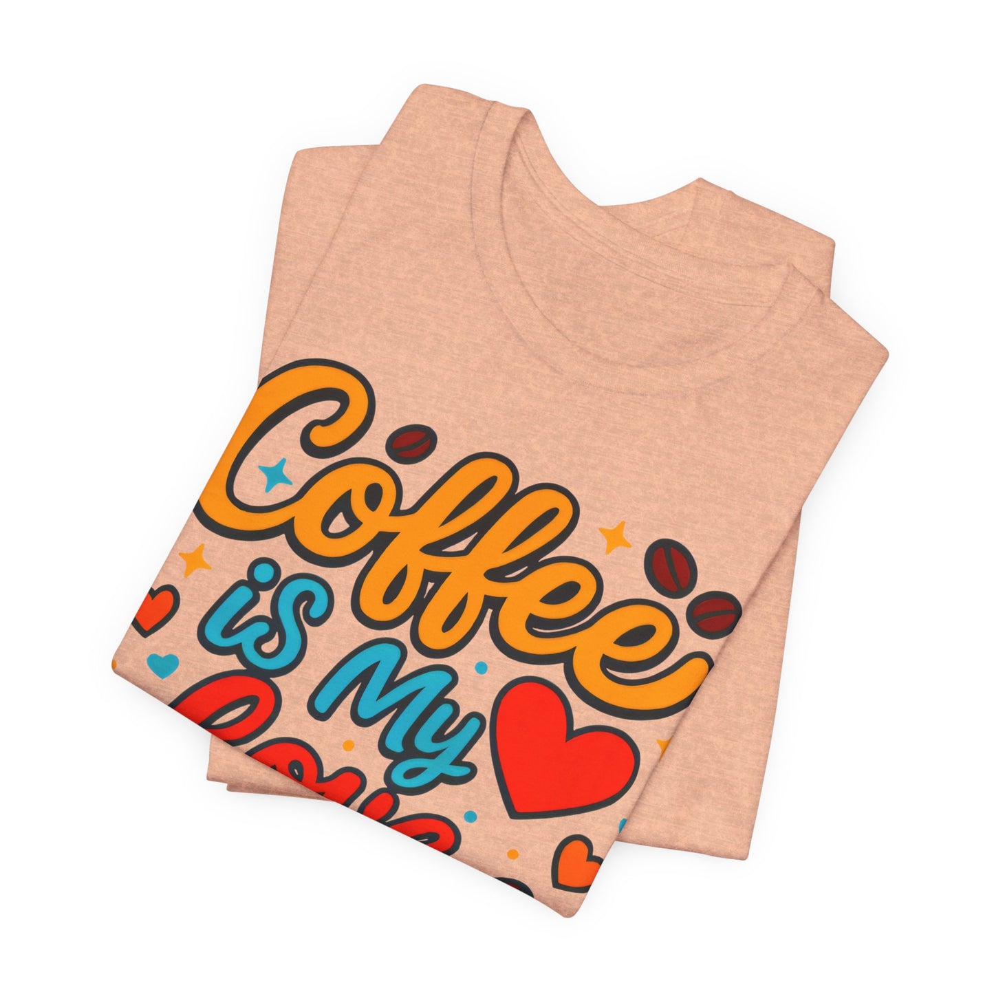 Coffee Lover's Unisex Tee - Perfect Gift for Coffee Enthusiasts, Unique T-Shirt for Baristas, Coffee Break Apparel, Vibrant Casual Wear