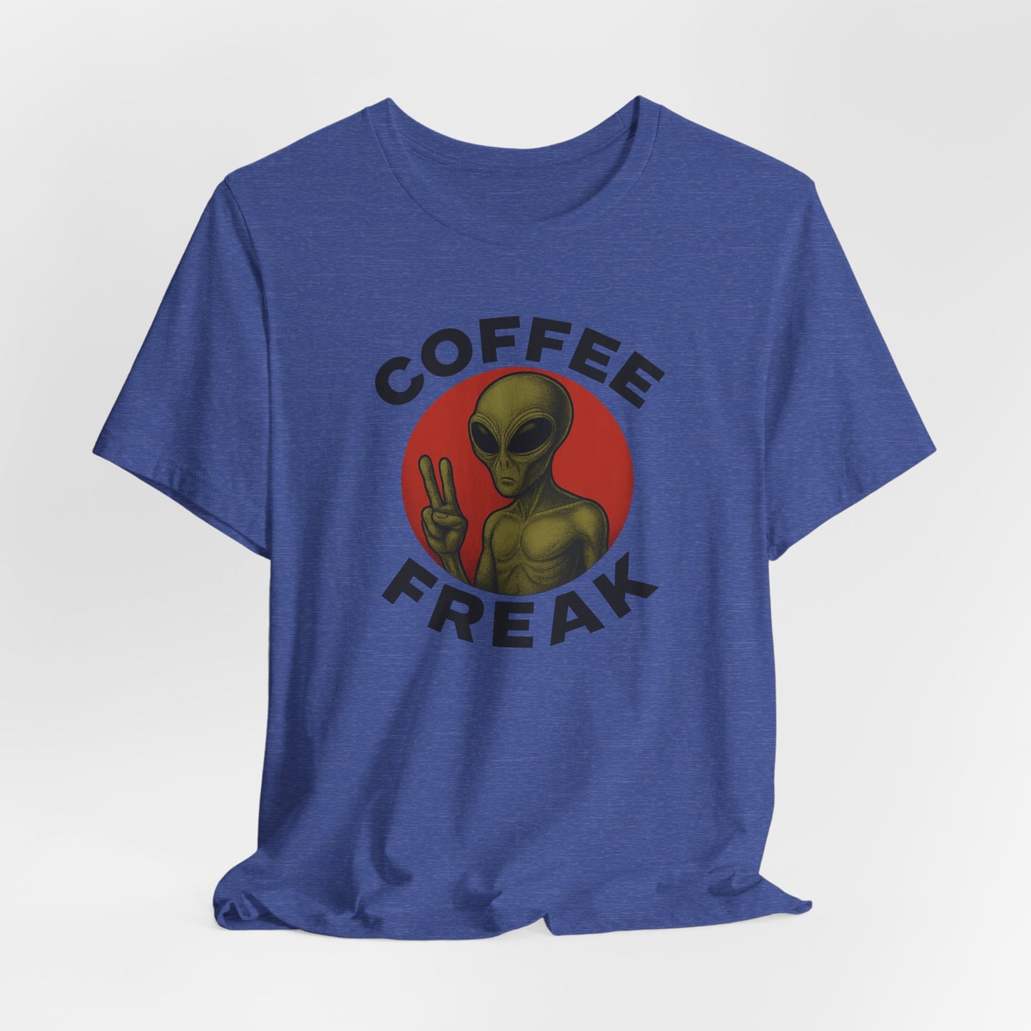 Coffee Freak Unisex Jersey Short Sleeve Tee, Cute Alien Tee, Funny Coffee Shirt for Coffee Lovers, Quirky Graphic Tee, Perfect for [...]