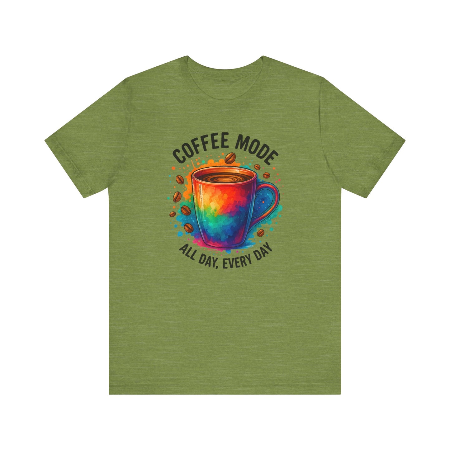 Coffee Lover's Unisex Tee | Fun Graphic Shirt for Coffee Enthusiasts, Gift for Coffee Lovers, Casual Wear, Everyday Comfort
