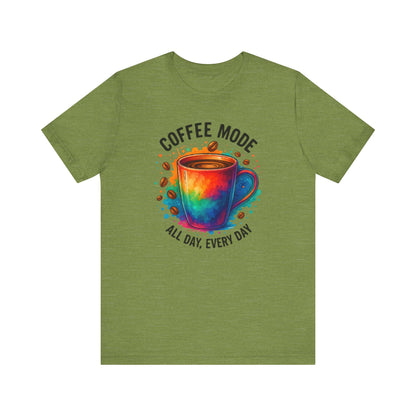 Coffee Lover's Unisex Tee | Fun Graphic Shirt for Coffee Enthusiasts, Gift for Coffee Lovers, Casual Wear, Everyday Comfort