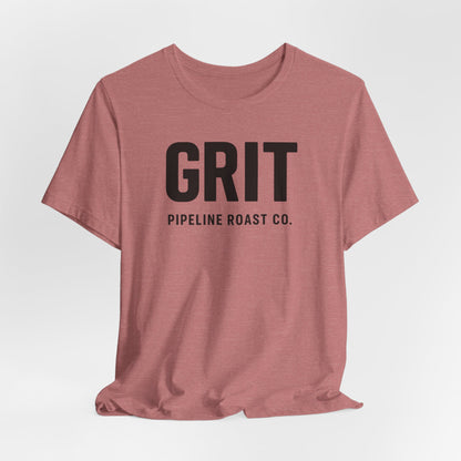 Bold Grit Tee for Coffee Lovers, Casual Unisex Shirt, Perfect Gift for Baristas, Coffee Enthusiasts, Motivational Apparel