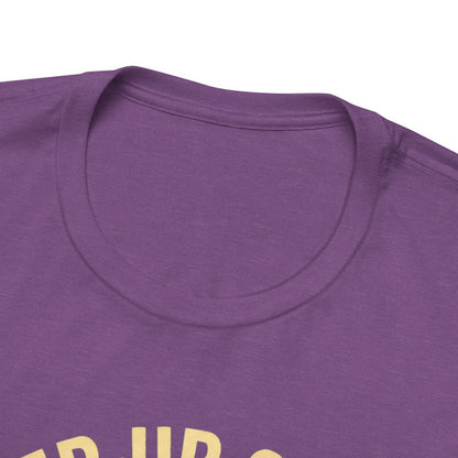 Power-Up Coffee Tee, Funny Robot Shirt, Gift for Coffee Lovers, Unisex Graphic Tee, Quirky Casual Wear, Birthday Apparel