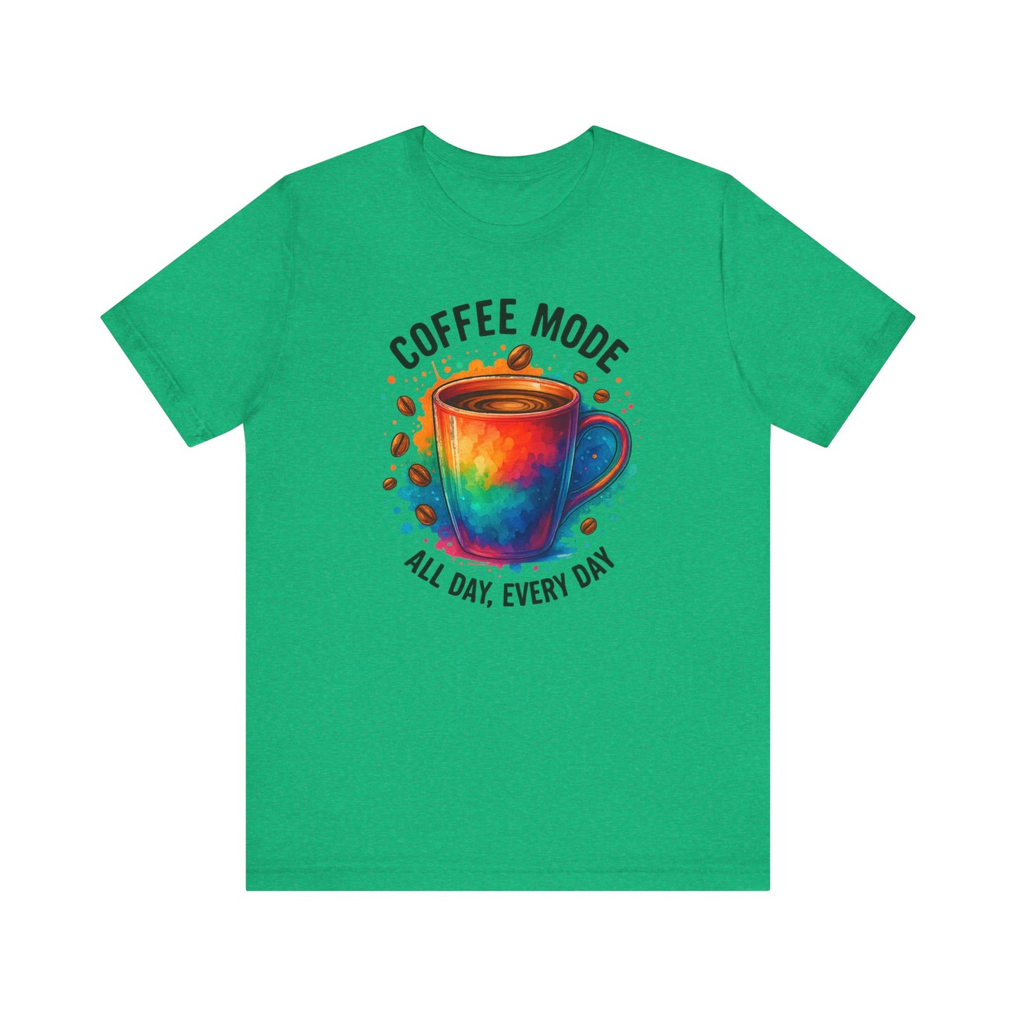 Coffee Lover's Unisex Tee | Fun Graphic Shirt for Coffee Enthusiasts, Gift for Coffee Lovers, Casual Wear, Everyday Comfort