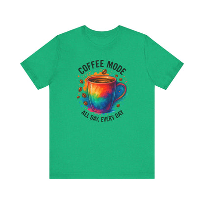 Coffee Lover's Unisex Tee | Fun Graphic Shirt for Coffee Enthusiasts, Gift for Coffee Lovers, Casual Wear, Everyday Comfort