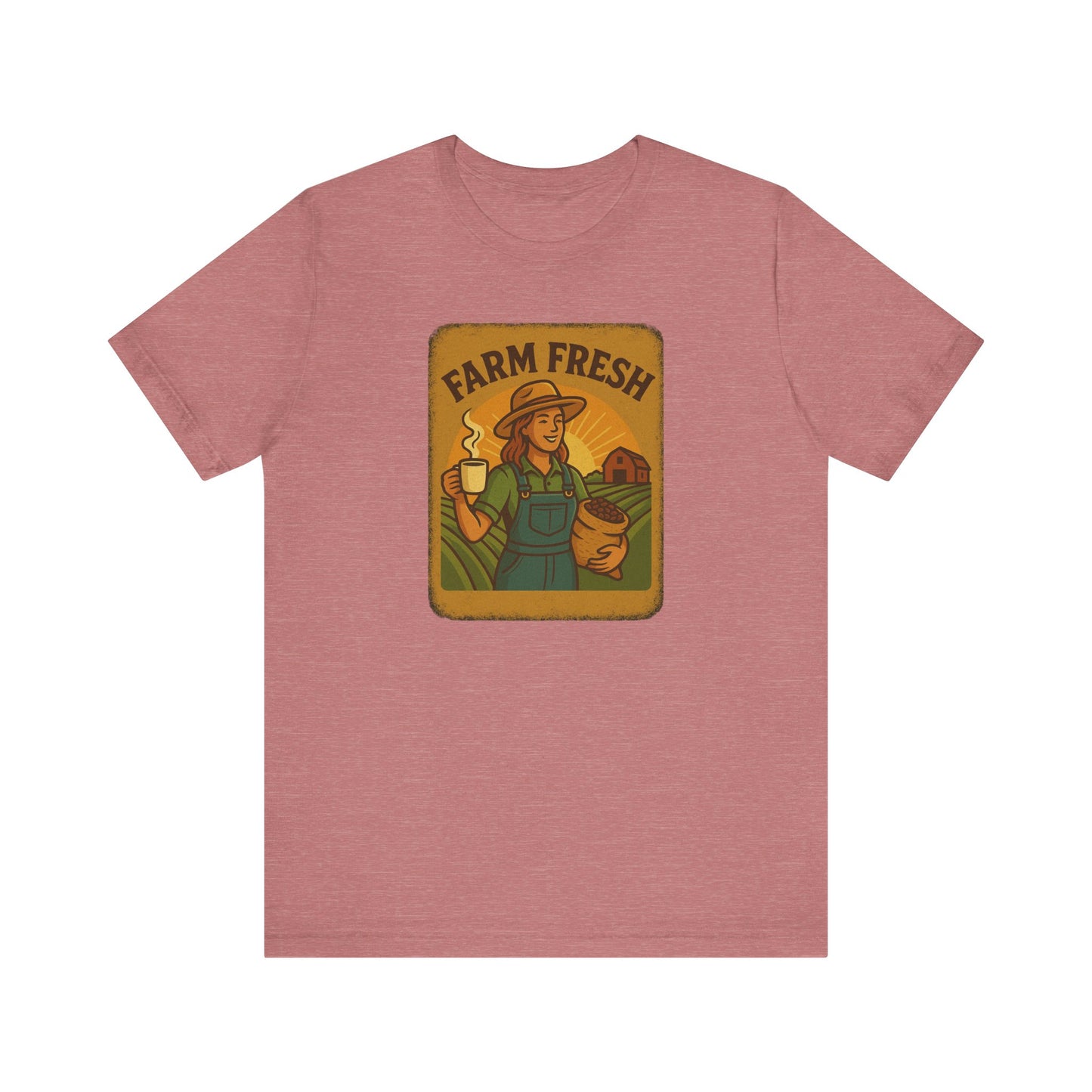 Farm Fresh Unisex Jersey Tee - Pipeline Roast Co.