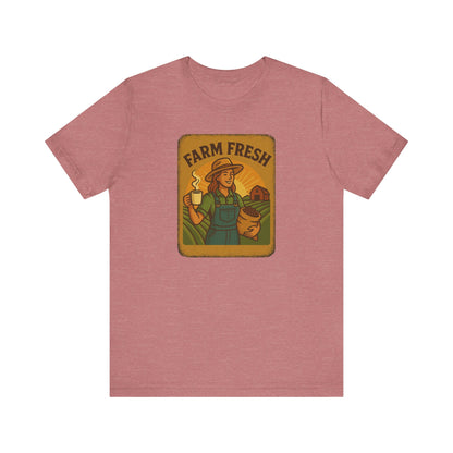 Farm Fresh Unisex Jersey Tee - Pipeline Roast Co.