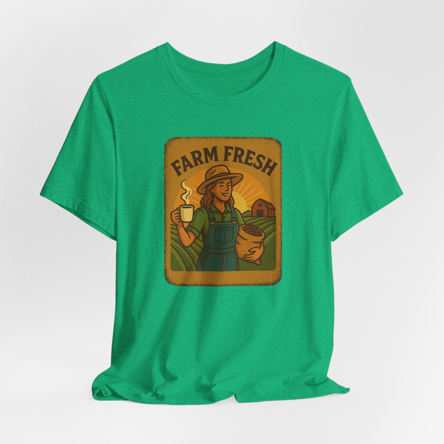 Farm Fresh Unisex Jersey Tee - Pipeline Roast Co.