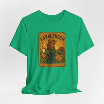 Farm Fresh Unisex Jersey Tee - Pipeline Roast Co.