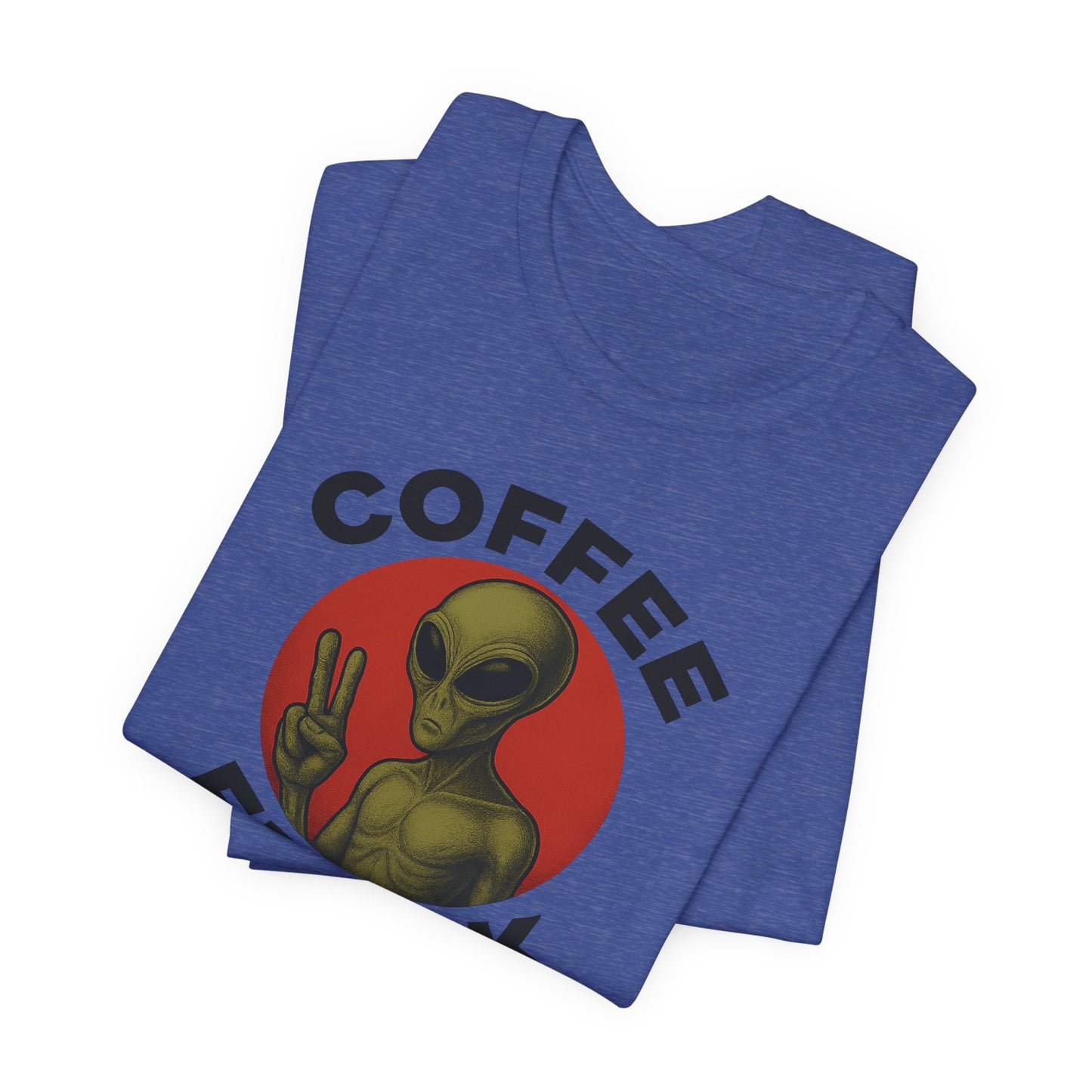 Coffee Freak Unisex Jersey Short Sleeve Tee, Cute Alien Tee, Funny Coffee Shirt for Coffee Lovers, Quirky Graphic Tee, Perfect for [...]