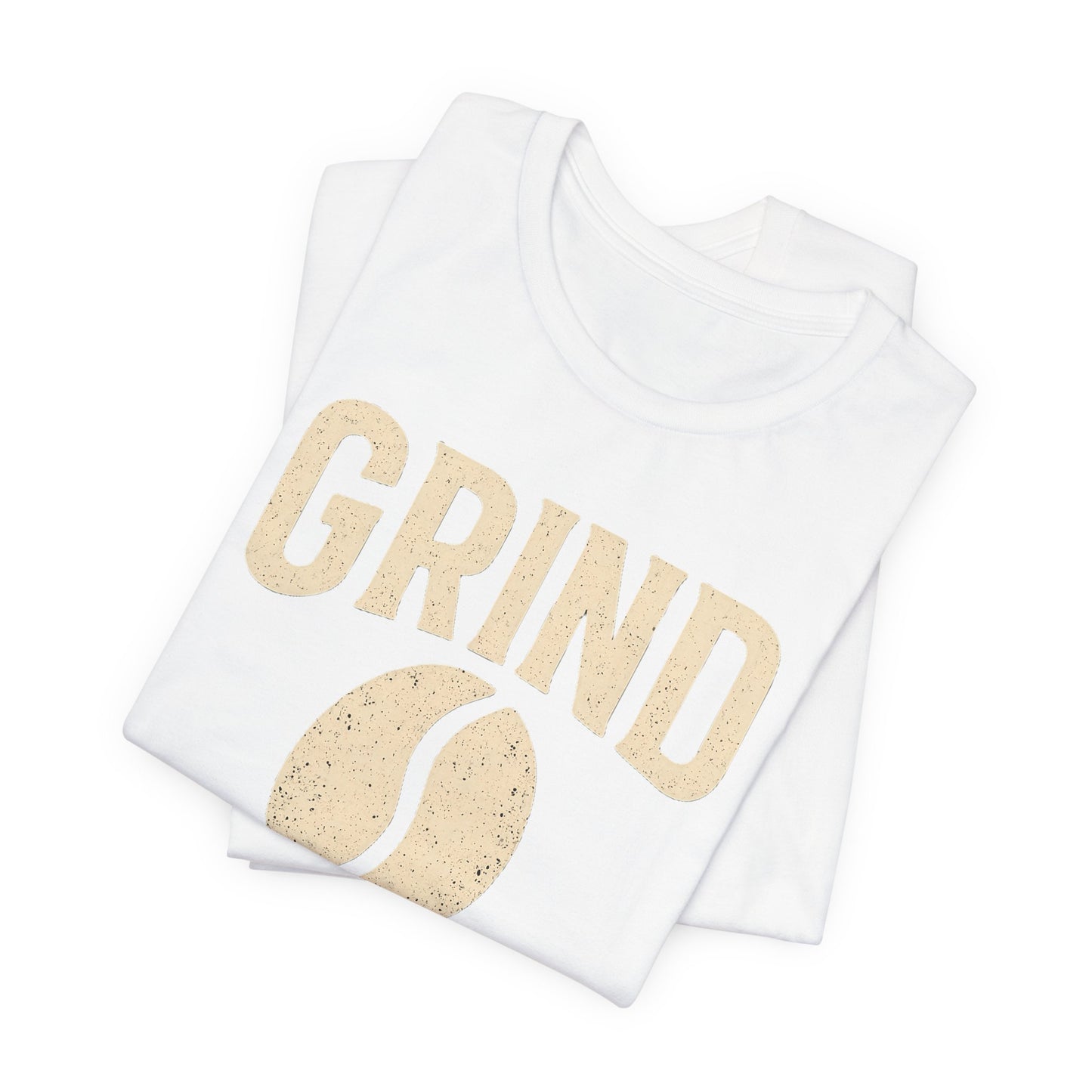 Unisex Coffee Grind Tee - Motivational Workout Shirt, Perfect for Coffee Lovers, Gym Enthusiasts, Gift for Coffee Lovers, Casual Wear