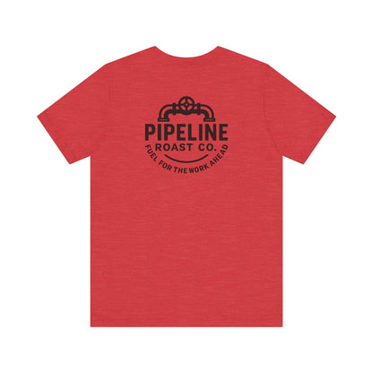 Pipeline Roast Co. Branded Classic Unisex Jersey Short Sleeve Tee - Soft, Breathable Cotton | Bella+Canvas
