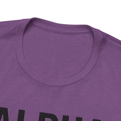 Alpha Fuel Unisex Tee, Coffee Lover T-Shirt, Gift for Baristas, Dog and Cat Owners Gift, Casual Everyday Wear