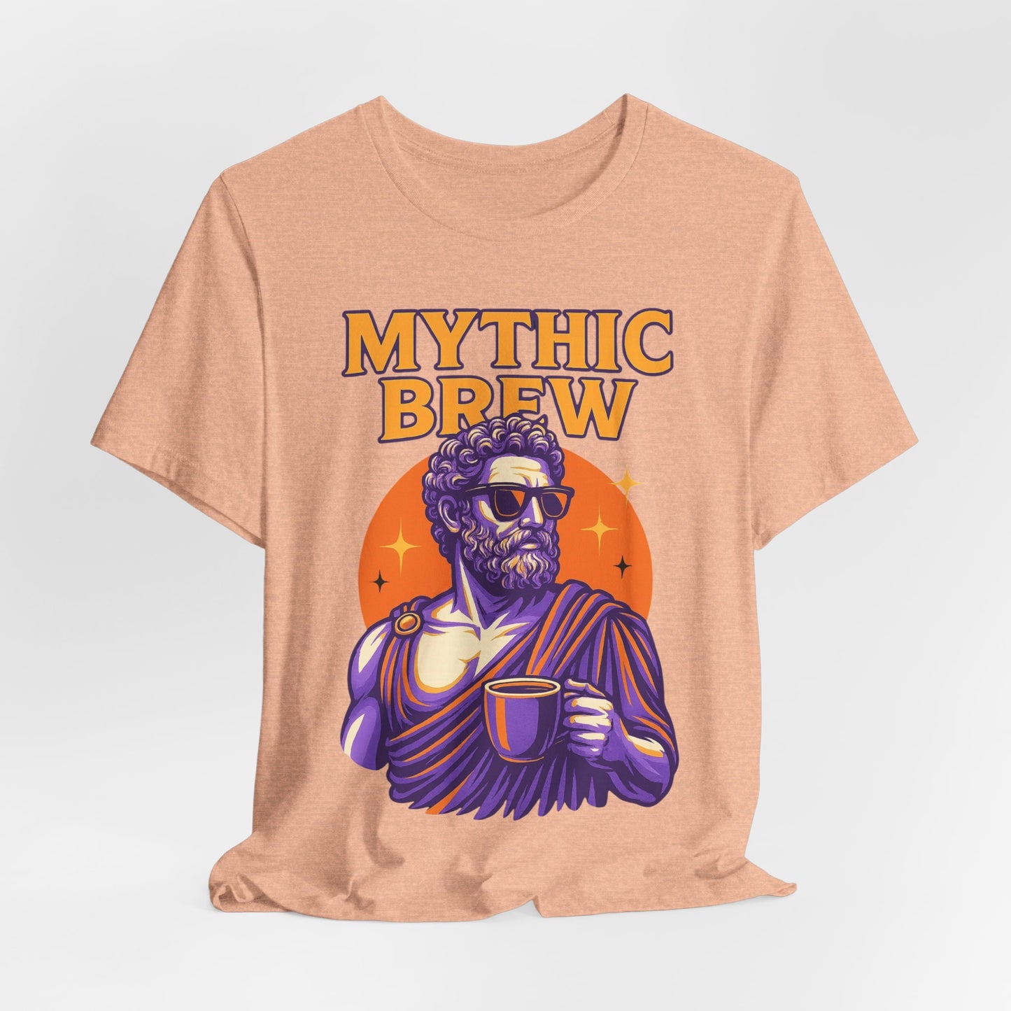 Mythic Brew Tee - Unisex Graphic T-Shirt, Coffee Lover Shirt, Gifts for Him, Vintage Style Tee, Casual Wear