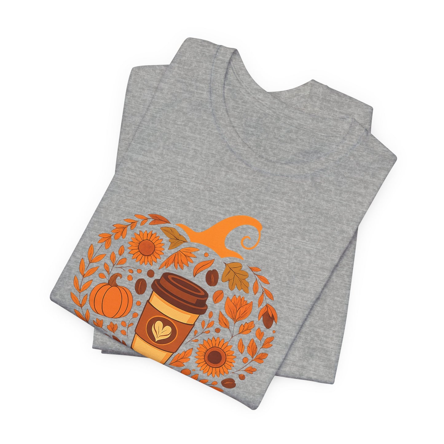 Blessed Pumpkin Fall T-Shirt - Cozy Autumn Style, Perfect Gift for Thanksgiving, Harvest Celebration, Casual Wear, Seasonal Fashion