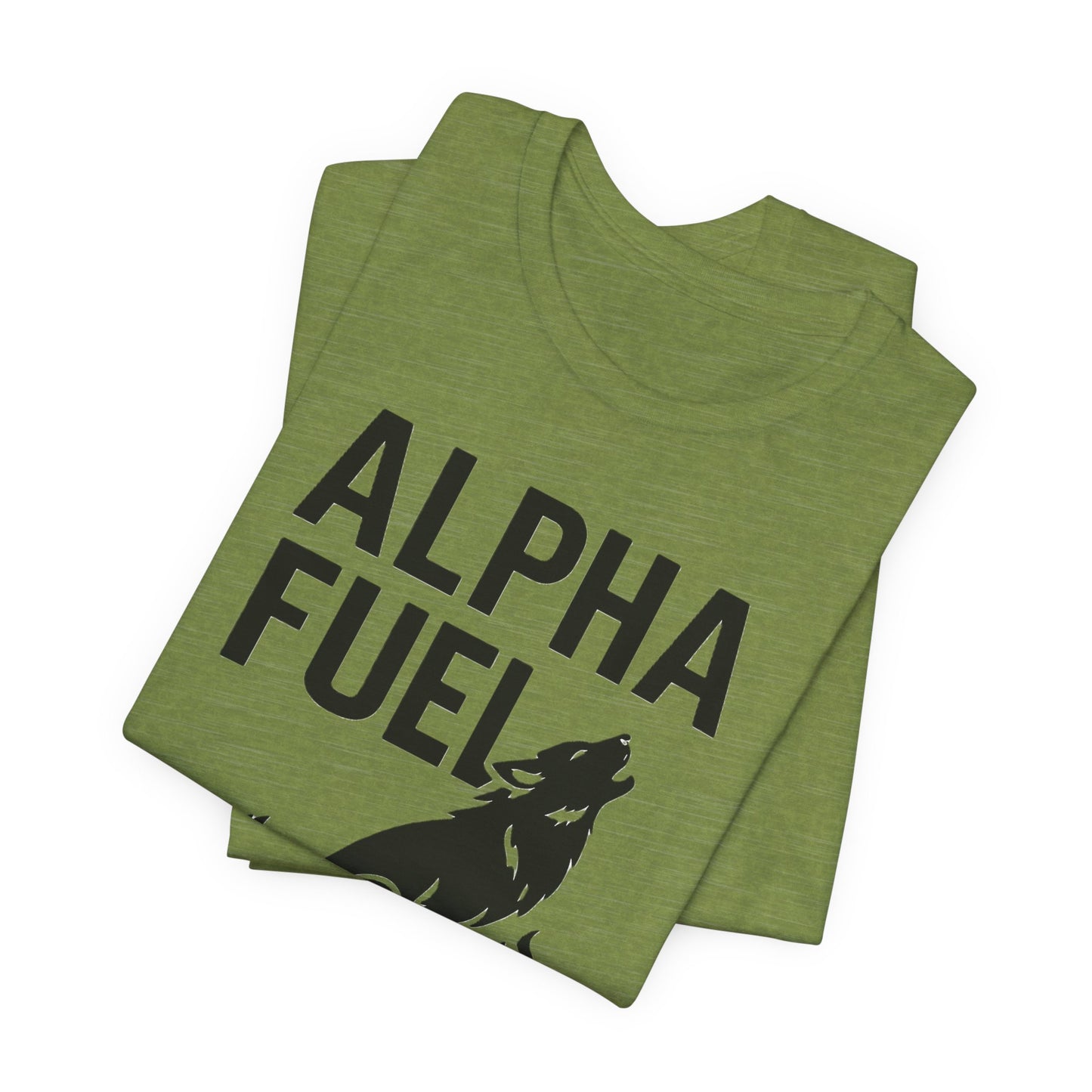 Alpha Fuel Unisex Tee, Coffee Lover T-Shirt, Gift for Baristas, Dog and Cat Owners Gift, Casual Everyday Wear