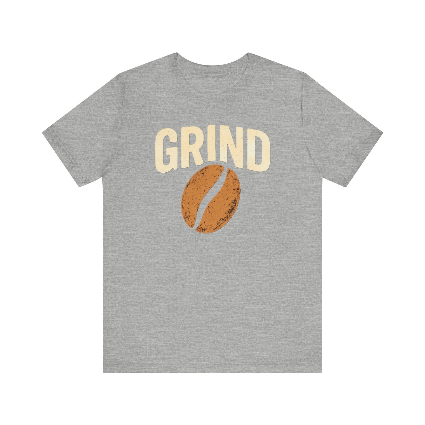Coffee Lover's Grind Tee, Unisex Short Sleeve Shirt, Perfect Gift for Baristas, Casual Coffee Shop Style, Great for Birthdays, Coffee Days