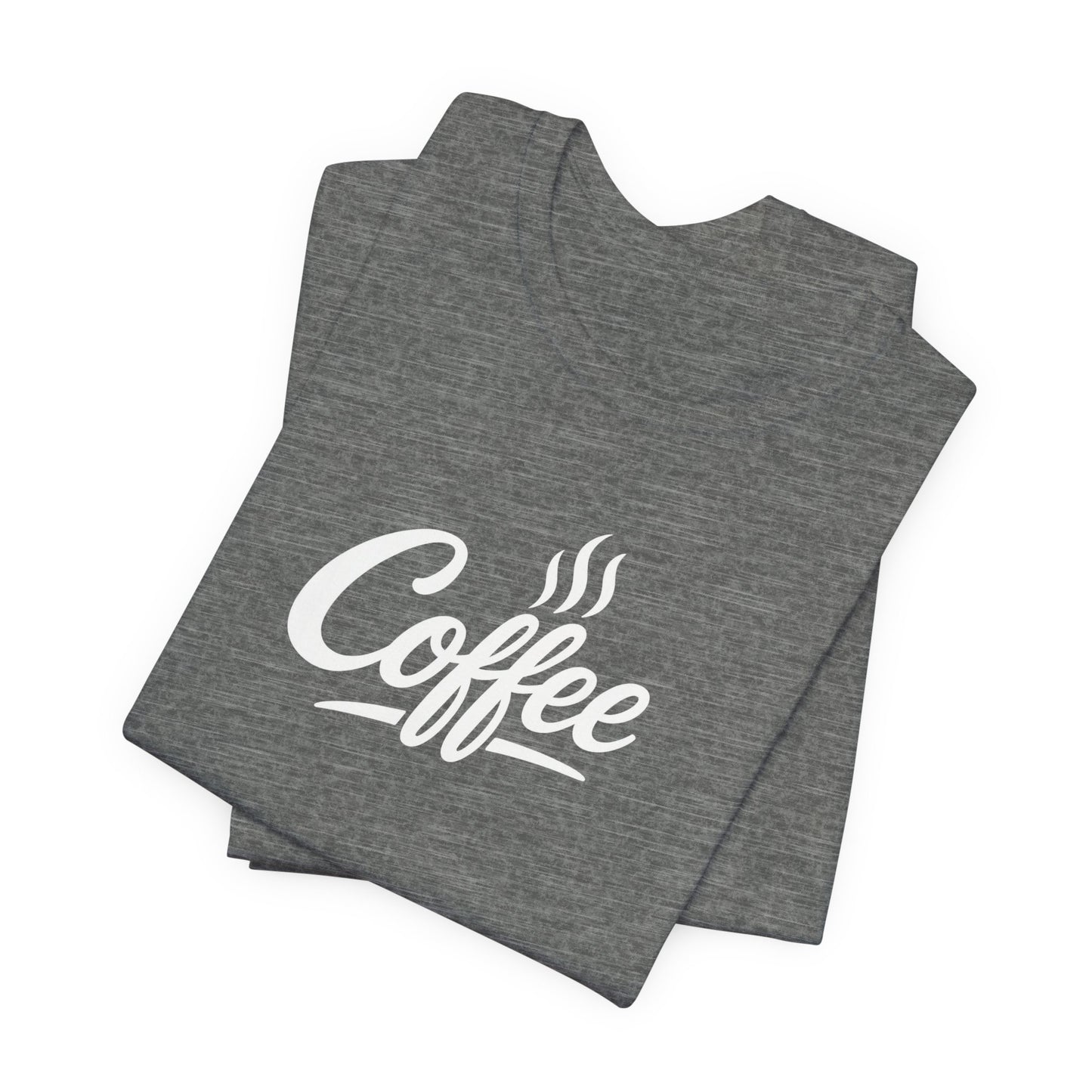 Coffee Lover Unisex Tee, Graphic Tee, Gift for Coffee Enthusiasts, Casual Wear, Perfect for Birthdays, Coffee Shop Apparel