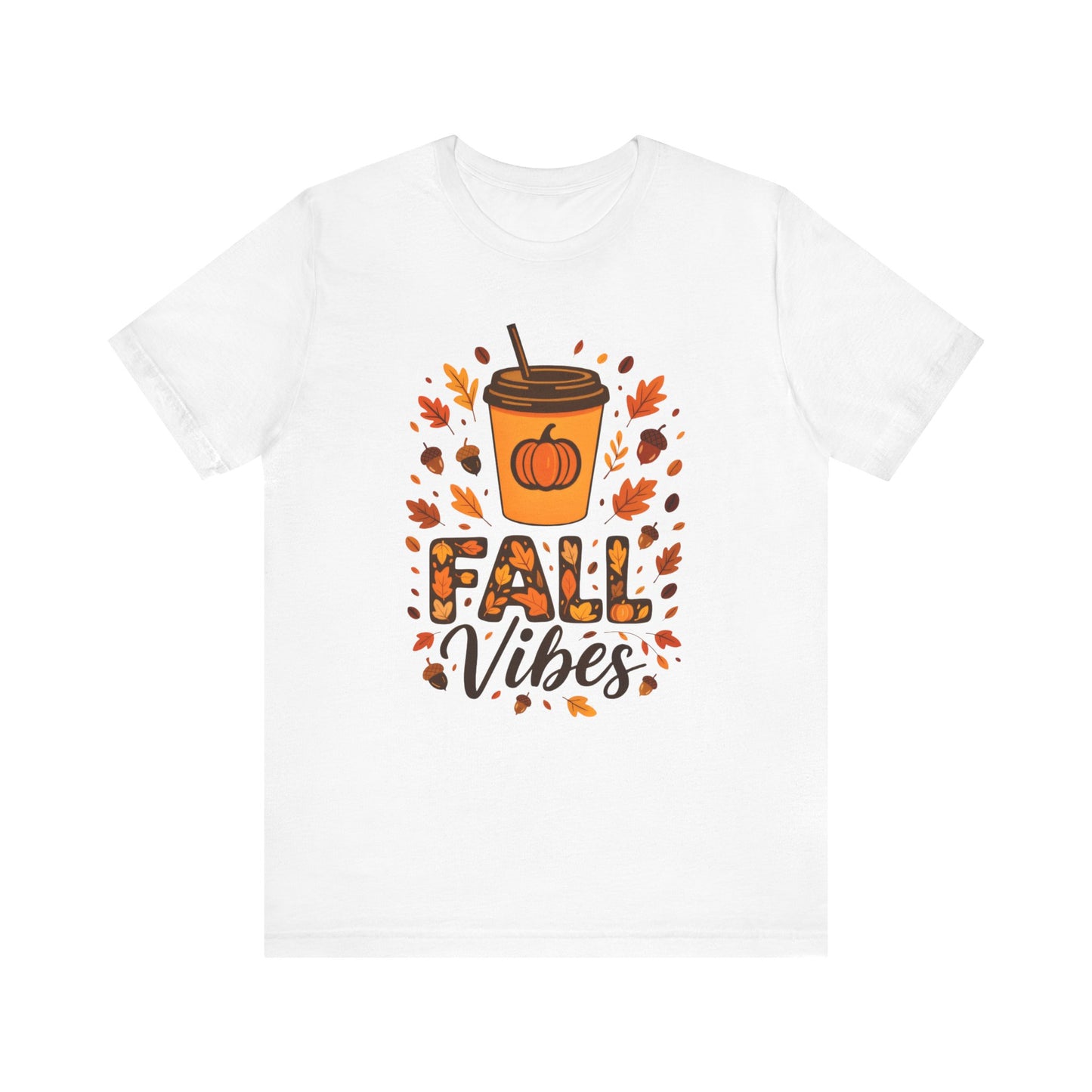 Autumn Coffee Lover Tee - Fall Vibes Unisex Shirt, Perfect for Cozy Days, Pumpkin Spice, Thanksgiving Gift, Seasonal Fashion, Casual Wear