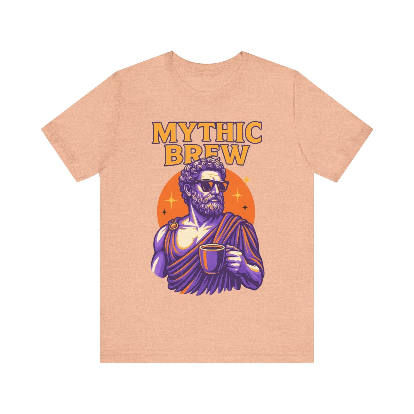 Mythic Brew Tee - Unisex Graphic T-Shirt, Coffee Lover Shirt, Gifts for Him, Vintage Style Tee, Casual Wear