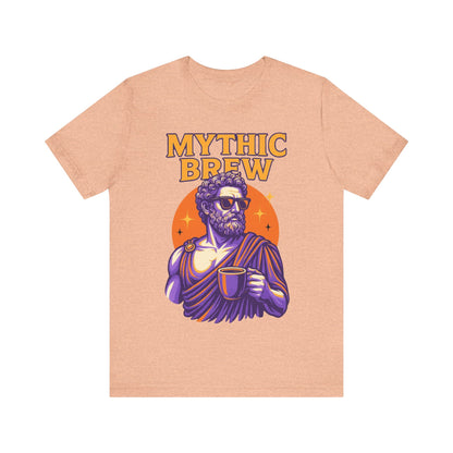 Mythic Brew Tee - Unisex Graphic T-Shirt, Coffee Lover Shirt, Gifts for Him, Vintage Style Tee, Casual Wear