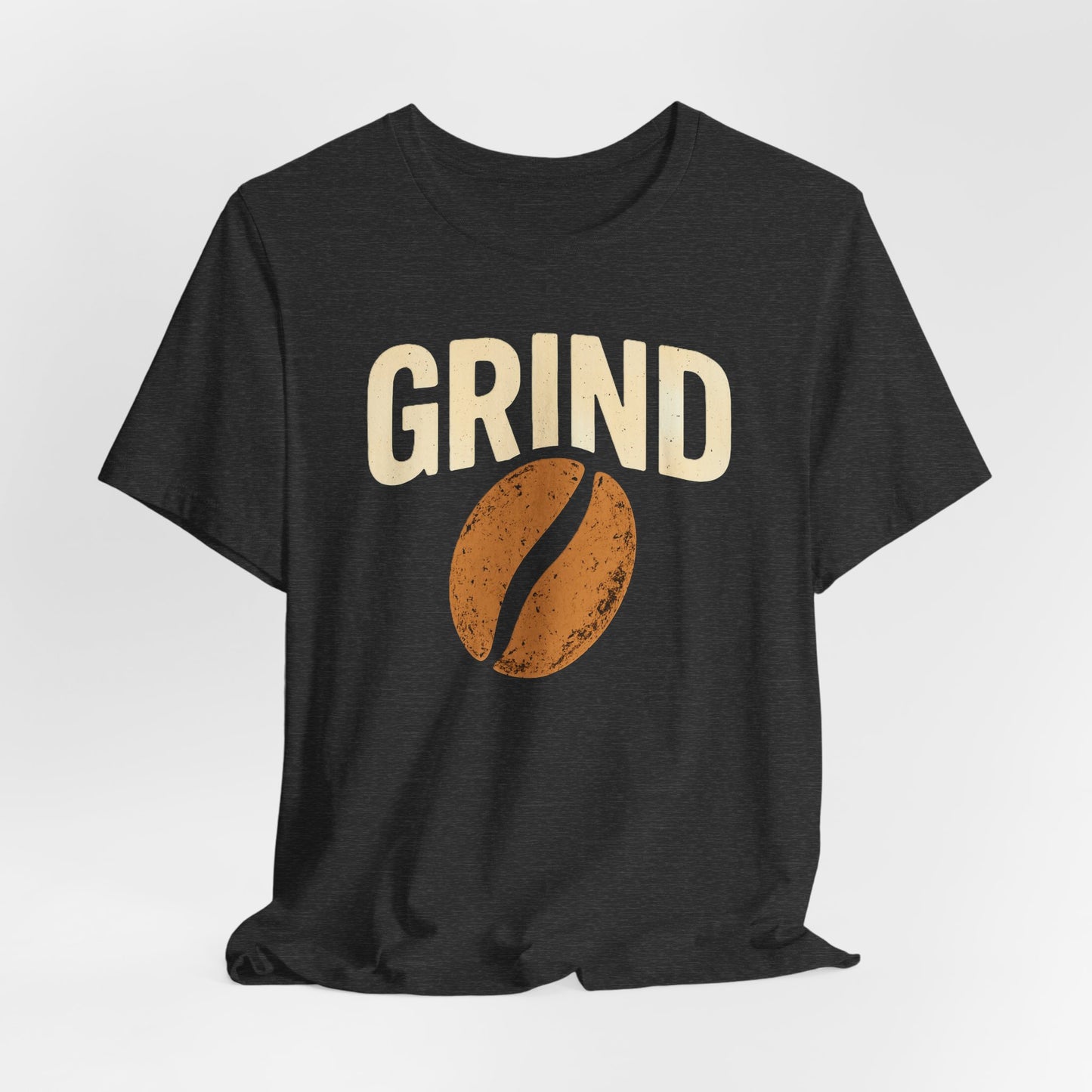Coffee Lover's Grind Tee, Unisex Short Sleeve Shirt, Perfect Gift for Baristas, Casual Coffee Shop Style, Great for Birthdays, Coffee Days