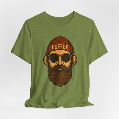 Coffee Lover's Unisex Tee - Perfect for Baristas, Father's Day, Casual Wear, Gifts, Coffee Shop Vibe, Hipster Style
