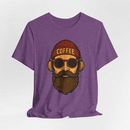 Coffee Lover's Unisex Tee - Perfect for Baristas, Father's Day, Casual Wear, Gifts, Coffee Shop Vibe, Hipster Style
