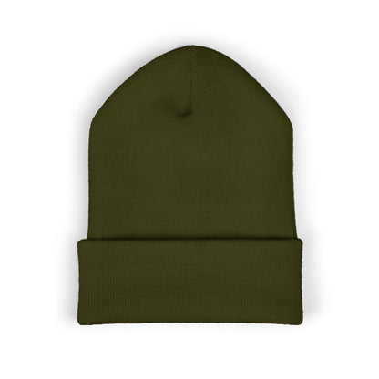 Pipeline Roast Co. Classic Cuffed Beanie – Warm Knit Hat with Embroidered Logo (Unisex)