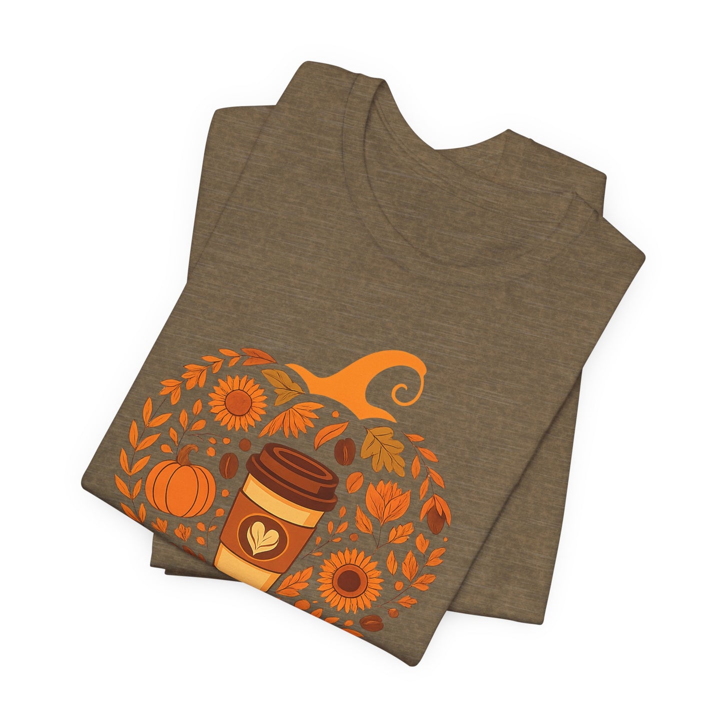 Blessed Pumpkin Fall T-Shirt - Cozy Autumn Style, Perfect Gift for Thanksgiving, Harvest Celebration, Casual Wear, Seasonal Fashion