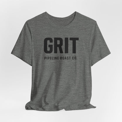 Bold Grit Tee for Coffee Lovers, Casual Unisex Shirt, Perfect Gift for Baristas, Coffee Enthusiasts, Motivational Apparel