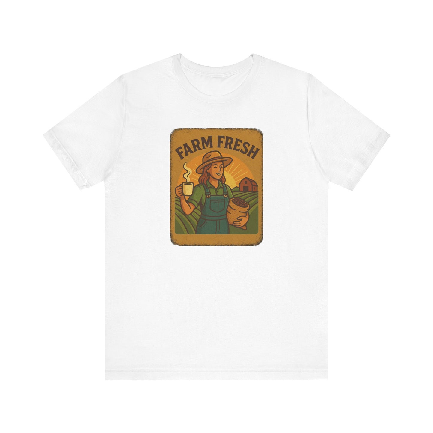 Farm Fresh Unisex Jersey Tee - Pipeline Roast Co.
